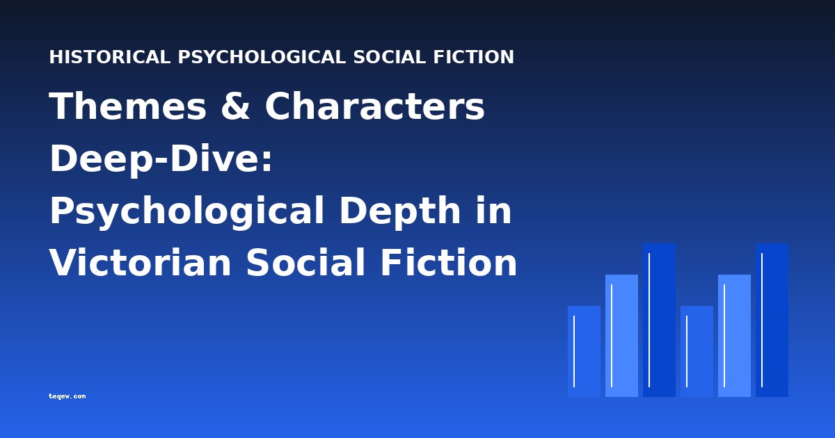 Themes & Characters Deep-Dive: Psychological Depth in Victorian Social Fiction