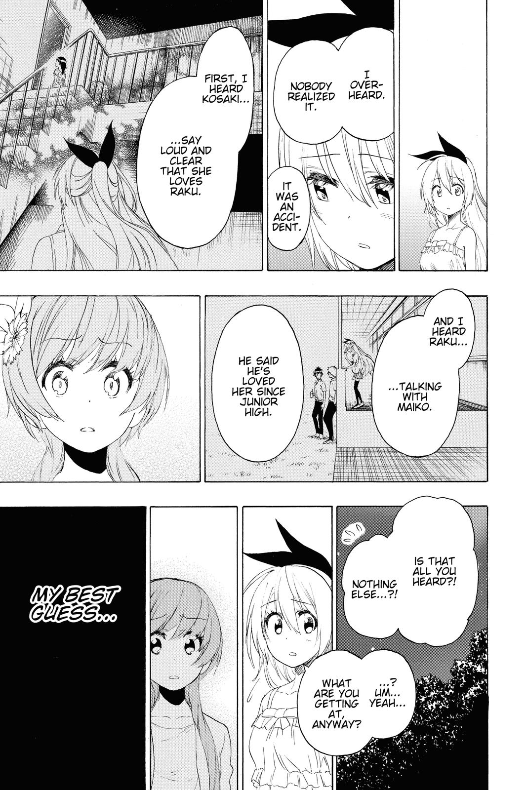 Nisekoi Chapter 224 Page 7