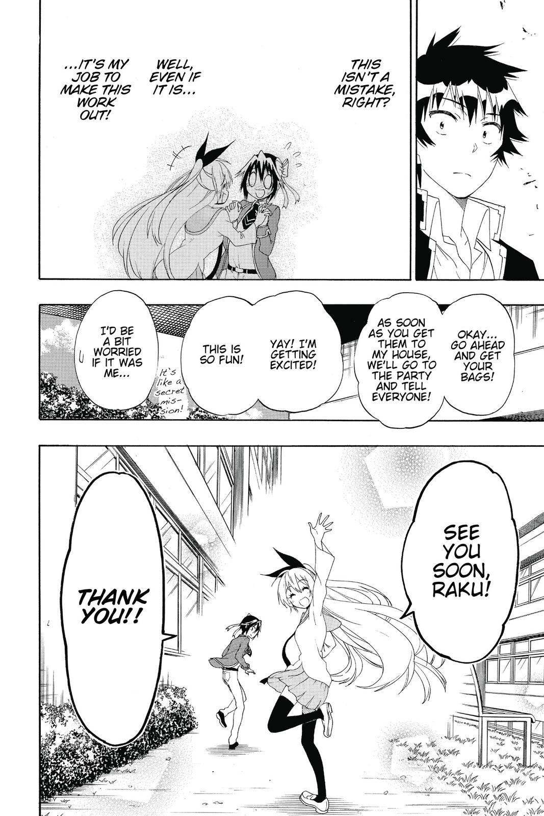 Nisekoi Chapter 160 Page 4