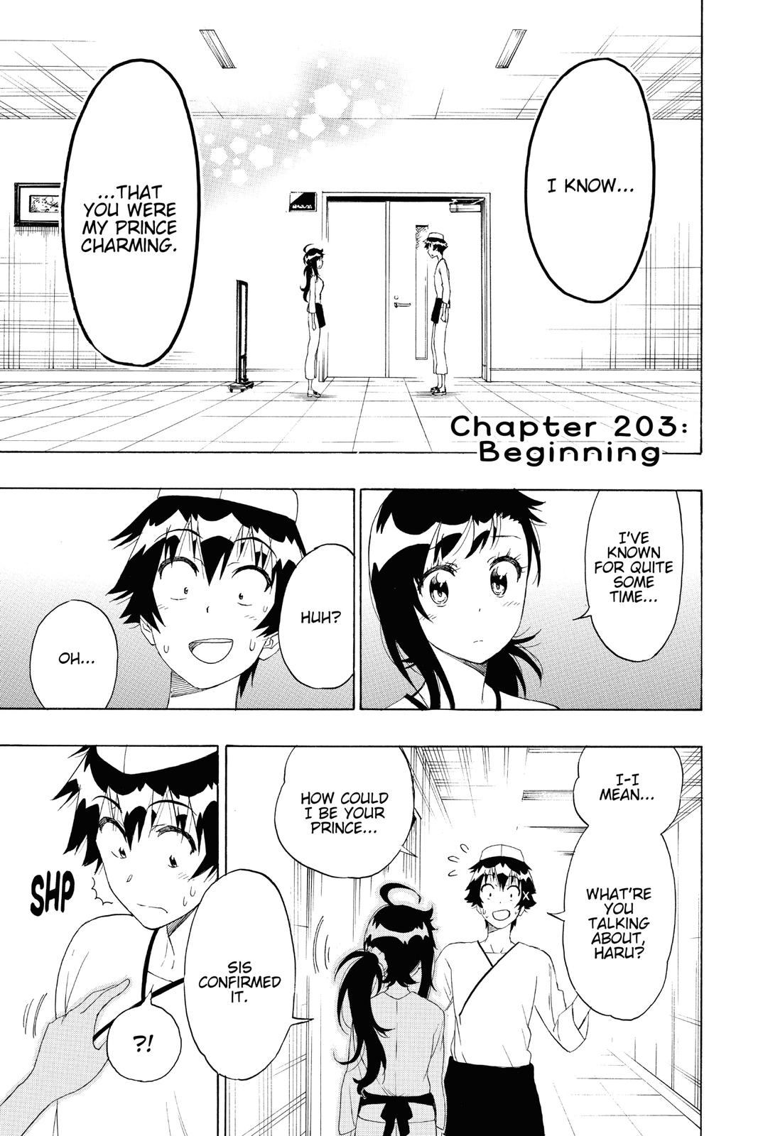Nisekoi Chapter 203 Page 1