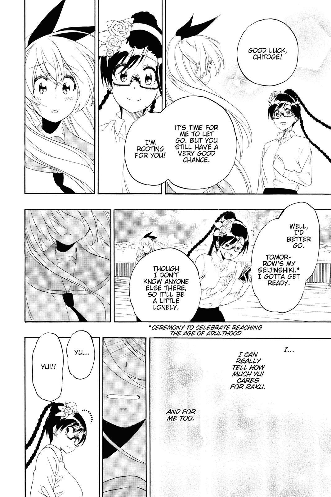 Nisekoi Chapter 179 Page 12