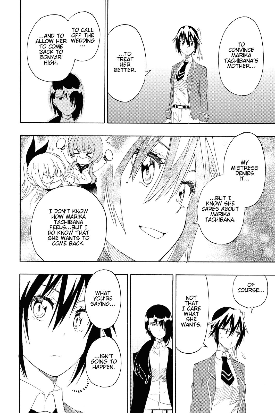 Nisekoi Chapter 185 Page 14