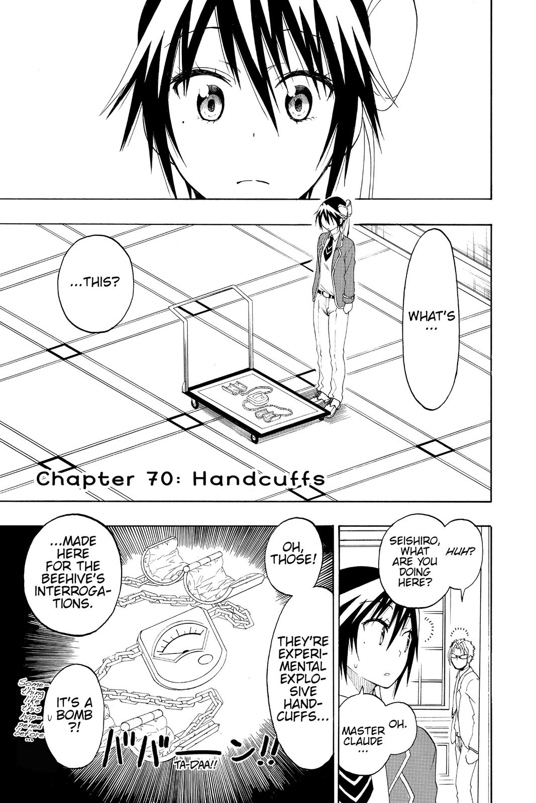 Nisekoi Chapter 70 Page 1