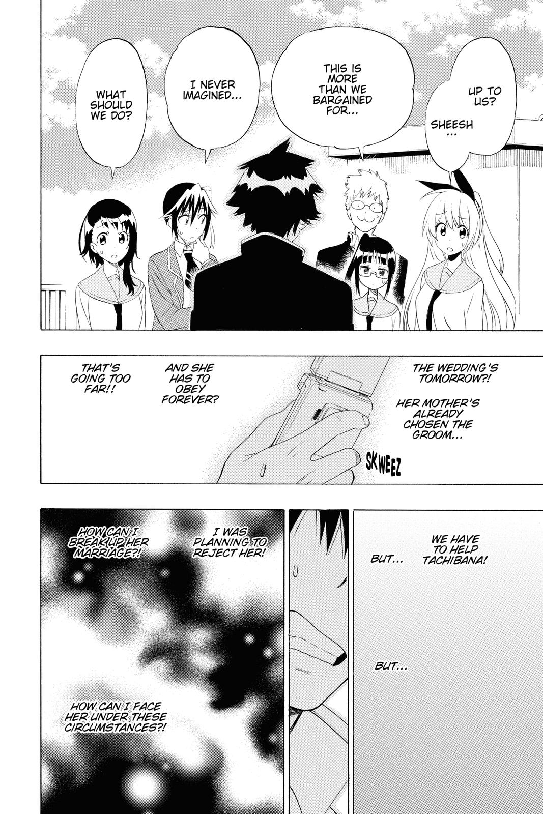 Nisekoi Chapter 182 Page 12
