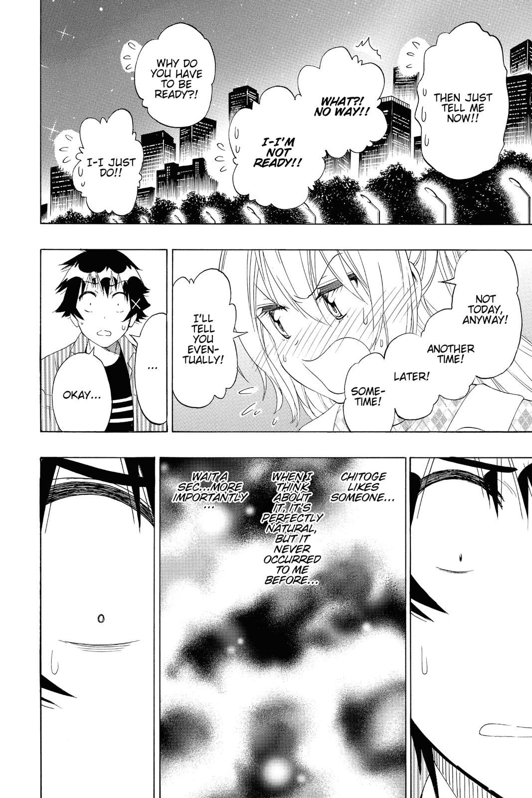 Nisekoi Chapter 175 Page 4