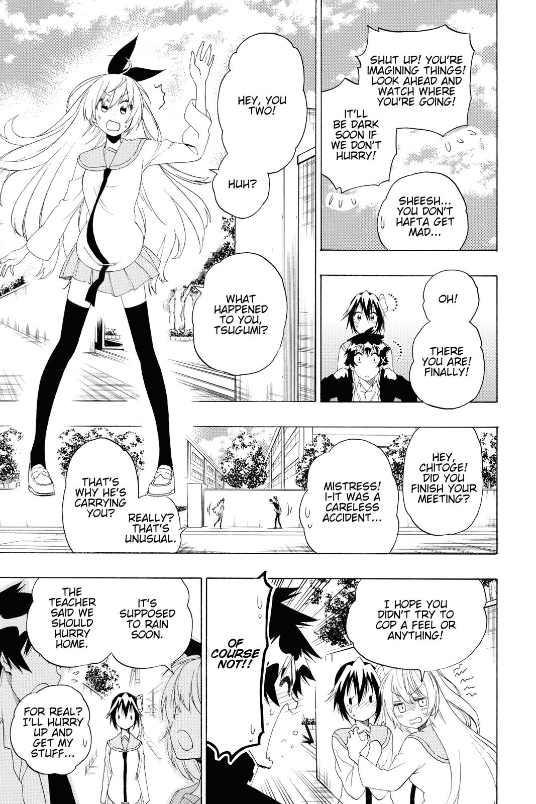 Nisekoi Chapter 206 Page 5