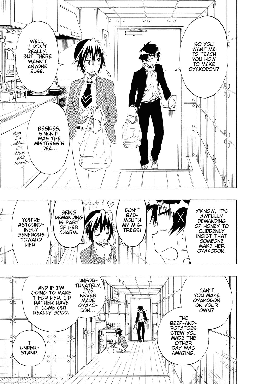 Nisekoi Chapter 149 Page 3