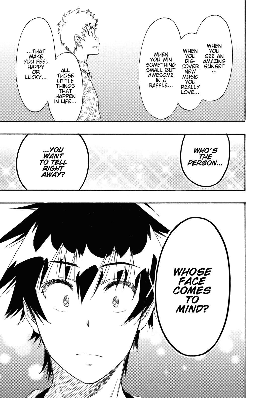 Nisekoi Chapter 217 Page 9