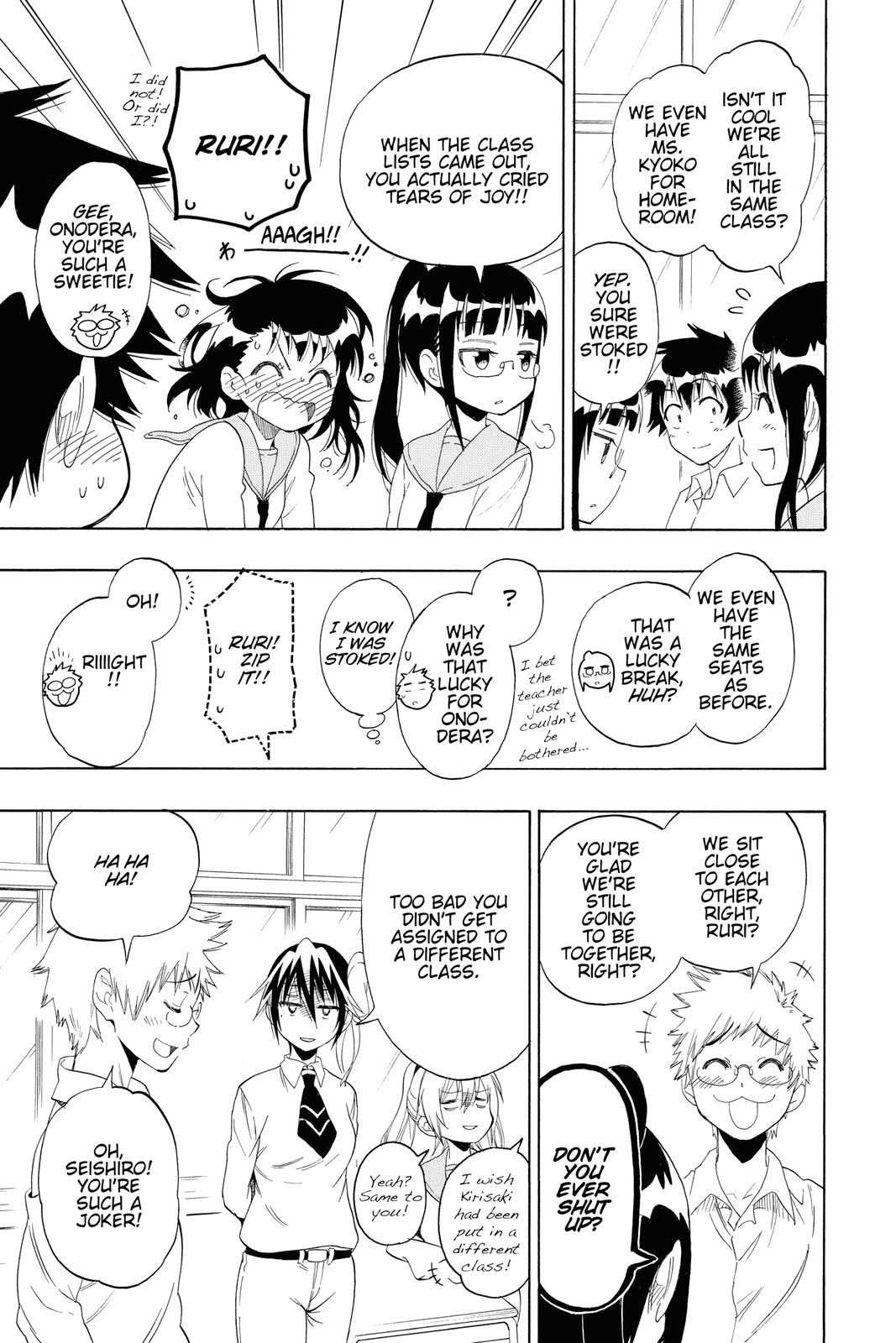 Nisekoi Chapter 83 Page 3