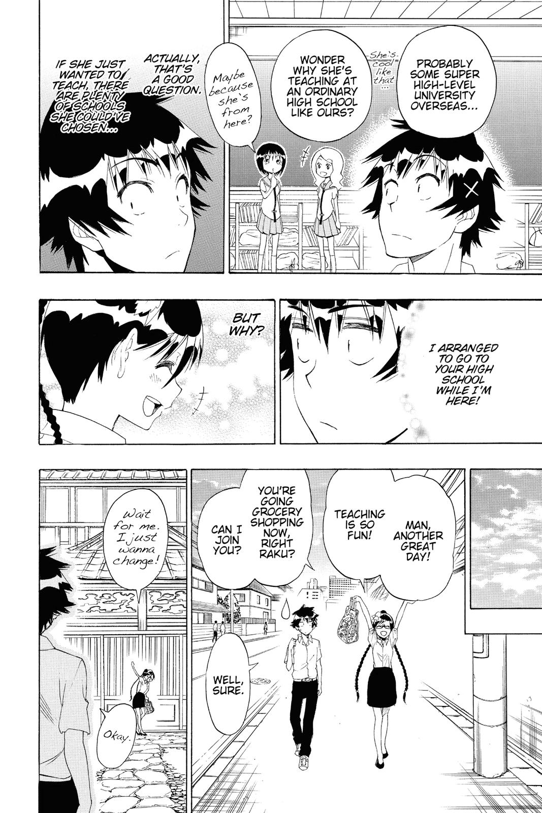 Nisekoi Chapter 121 Page 12