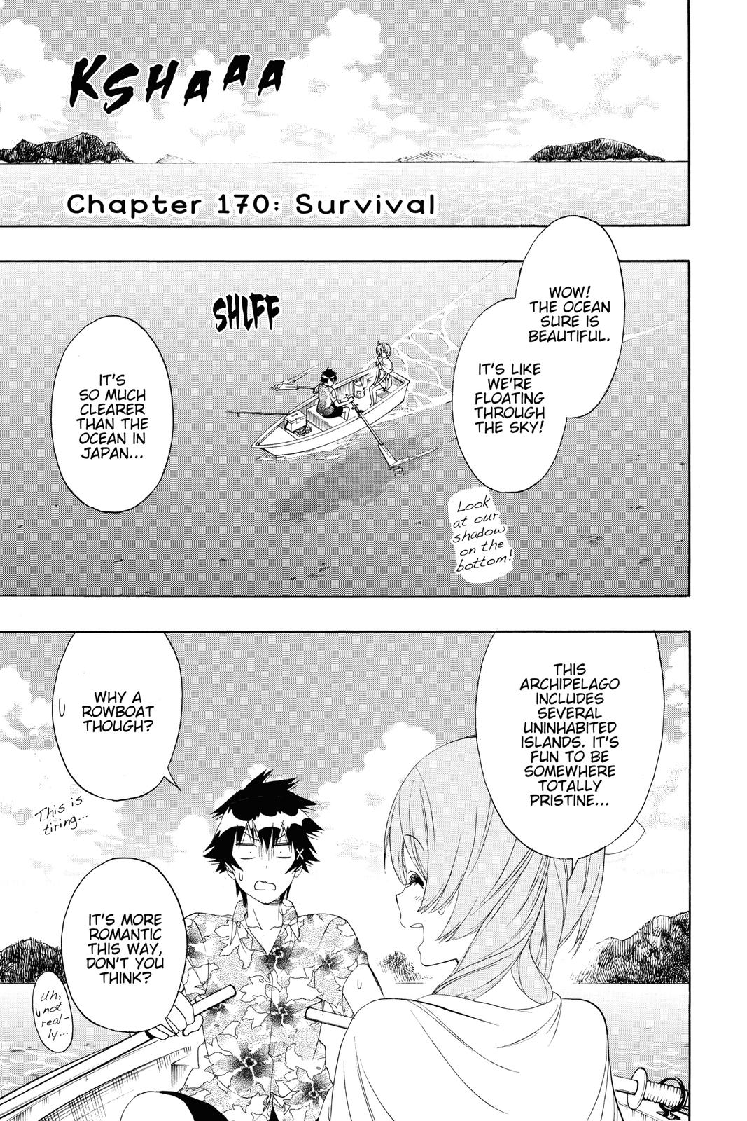 Nisekoi Chapter 170 Page 1