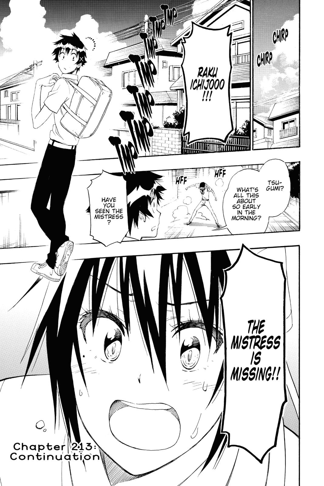 Nisekoi Chapter 213 Page 1