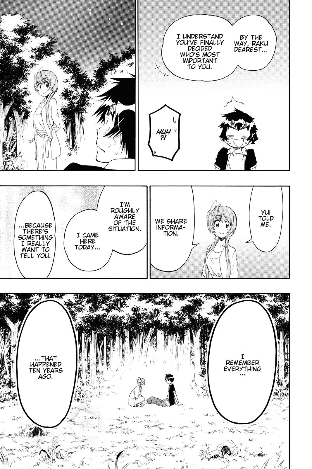 Nisekoi Chapter 219 Page 13