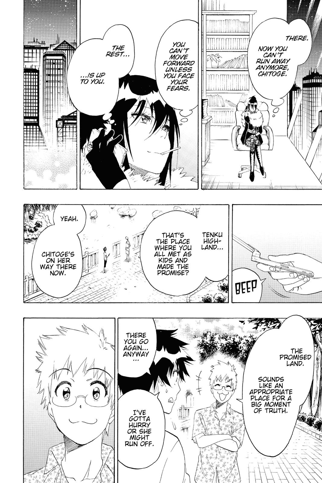 Nisekoi Chapter 217 Page 13