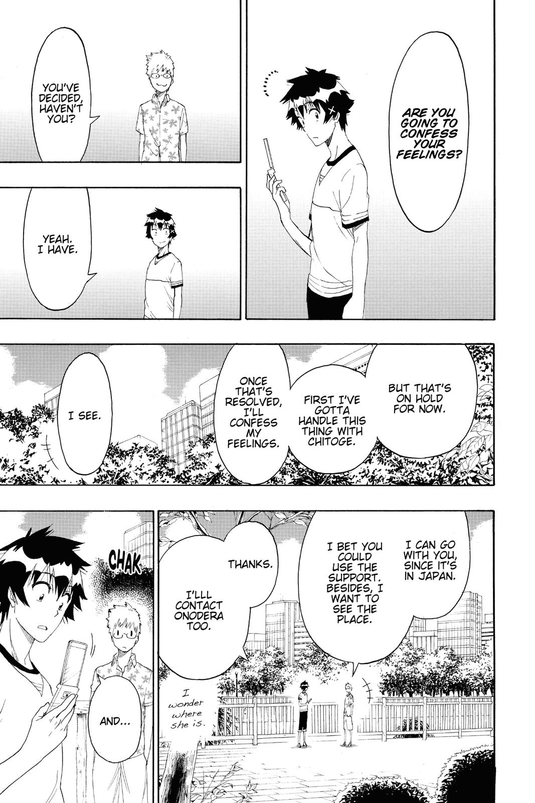 Nisekoi Chapter 217 Page 14