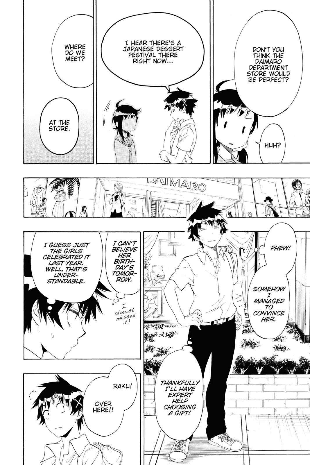 Nisekoi Chapter 94 Page 4