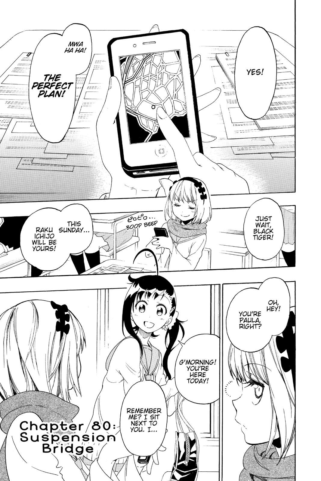 Nisekoi Chapter 80 Page 1