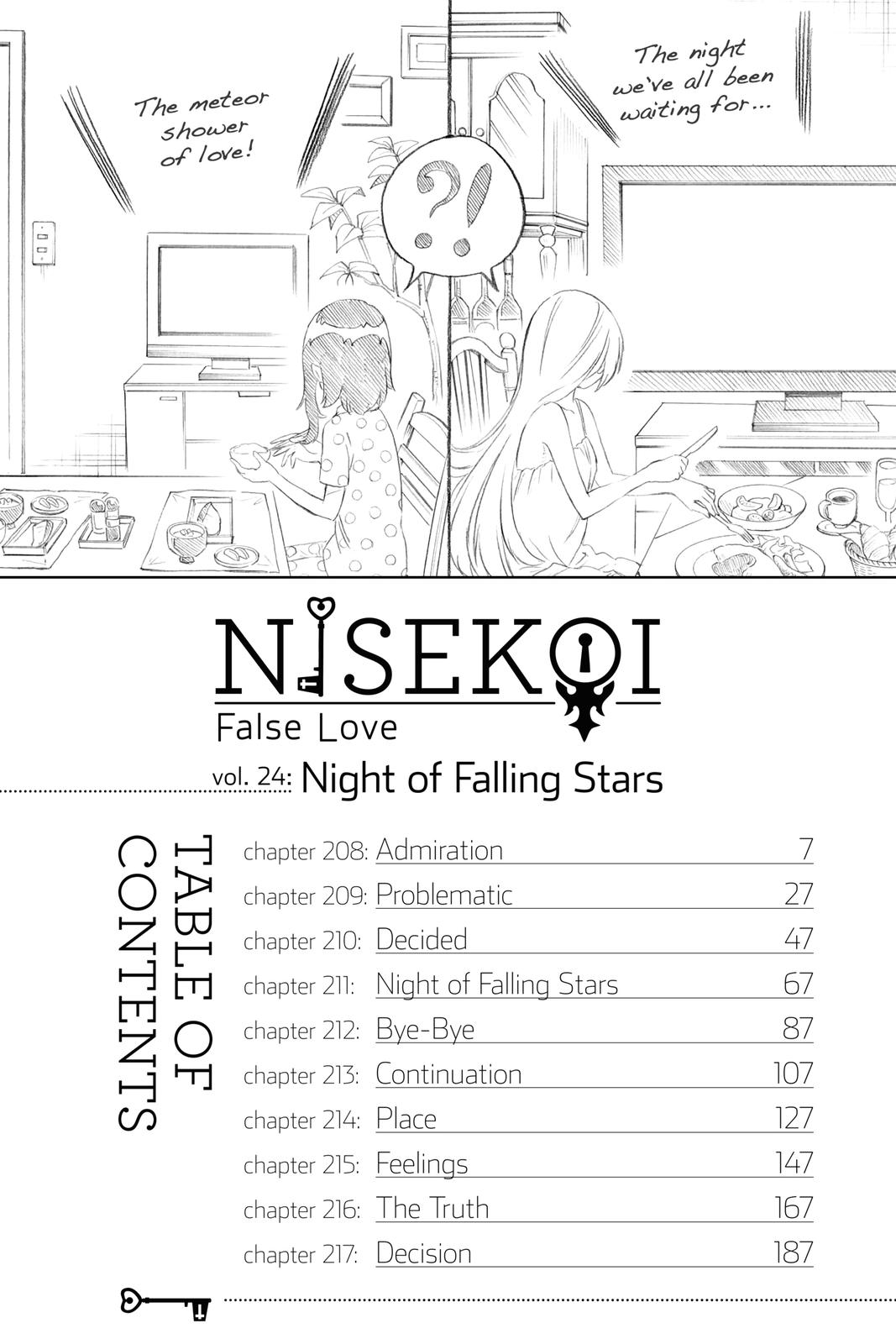 Nisekoi Chapter 208 Page 6