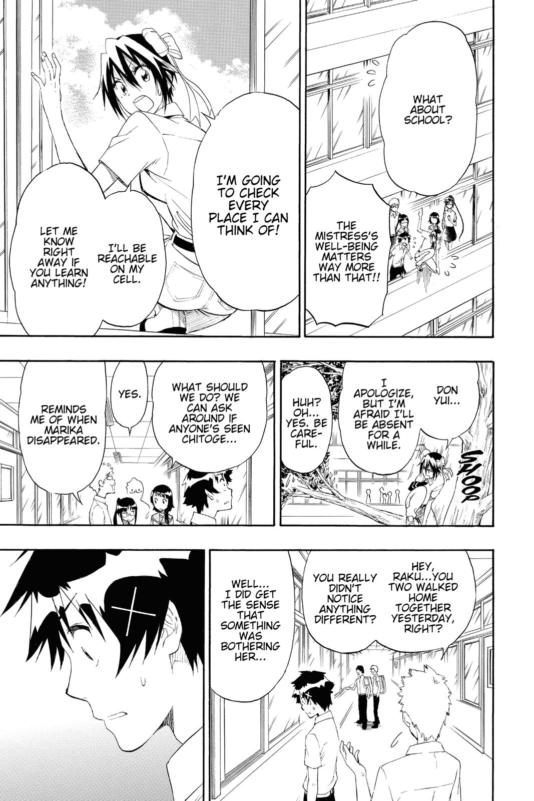 Nisekoi Chapter 213 Page 5