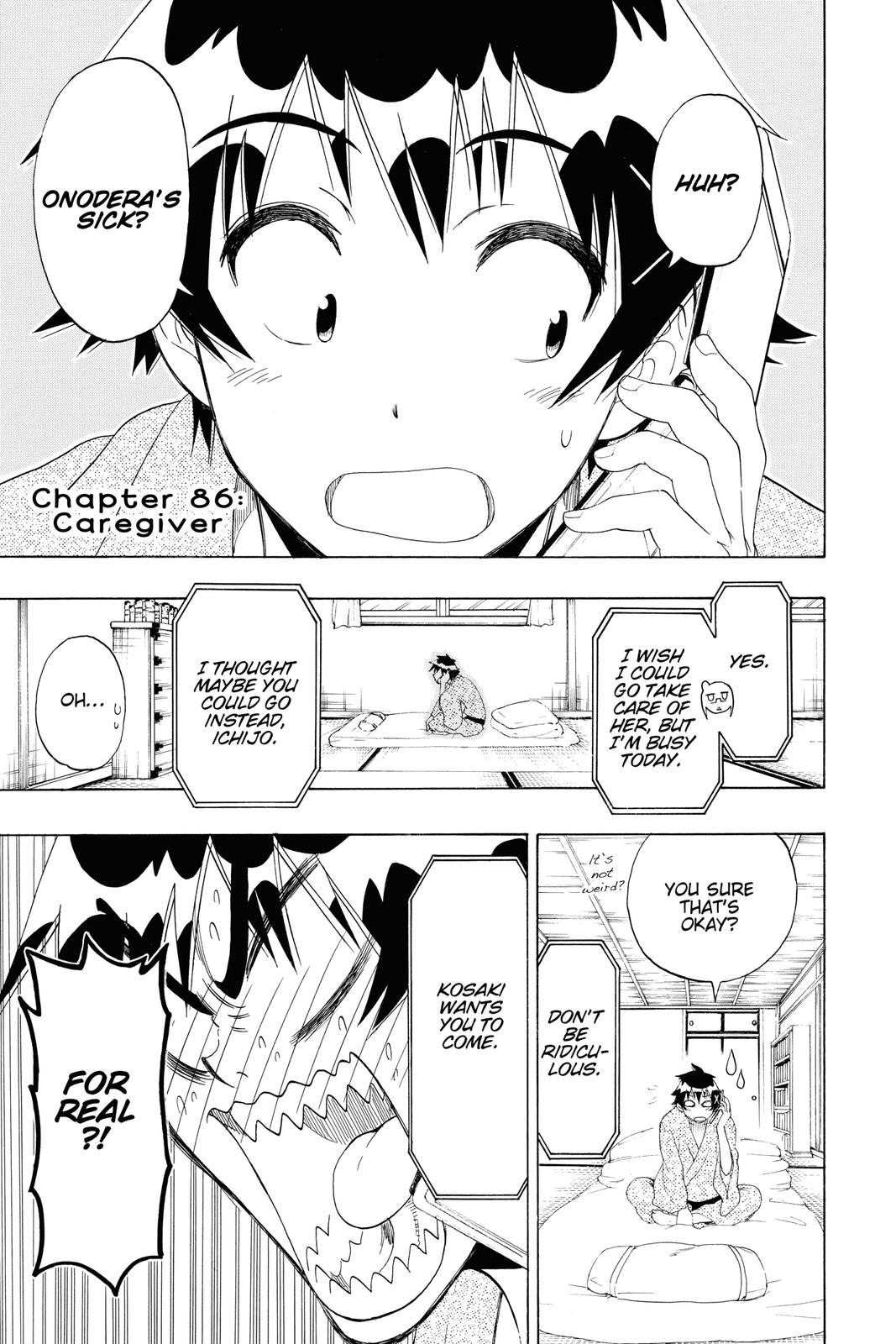 Nisekoi Chapter 86 Page 1