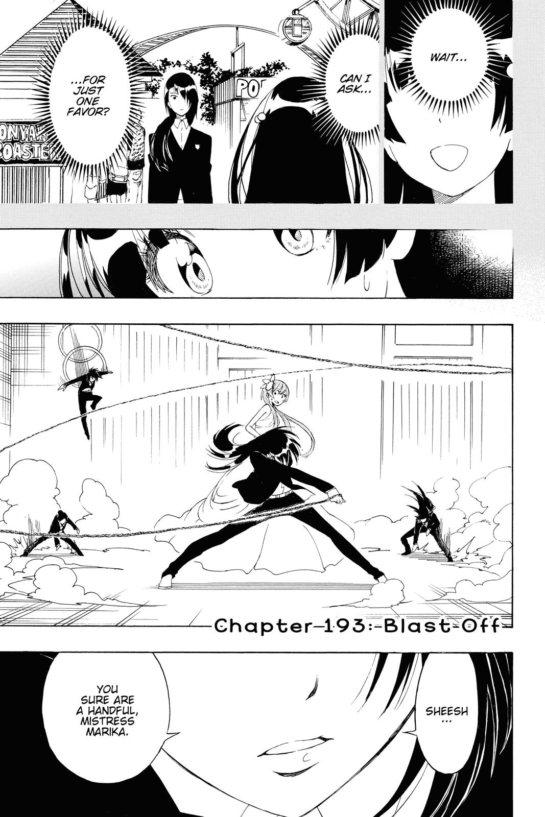 Nisekoi Chapter 193 Page 1