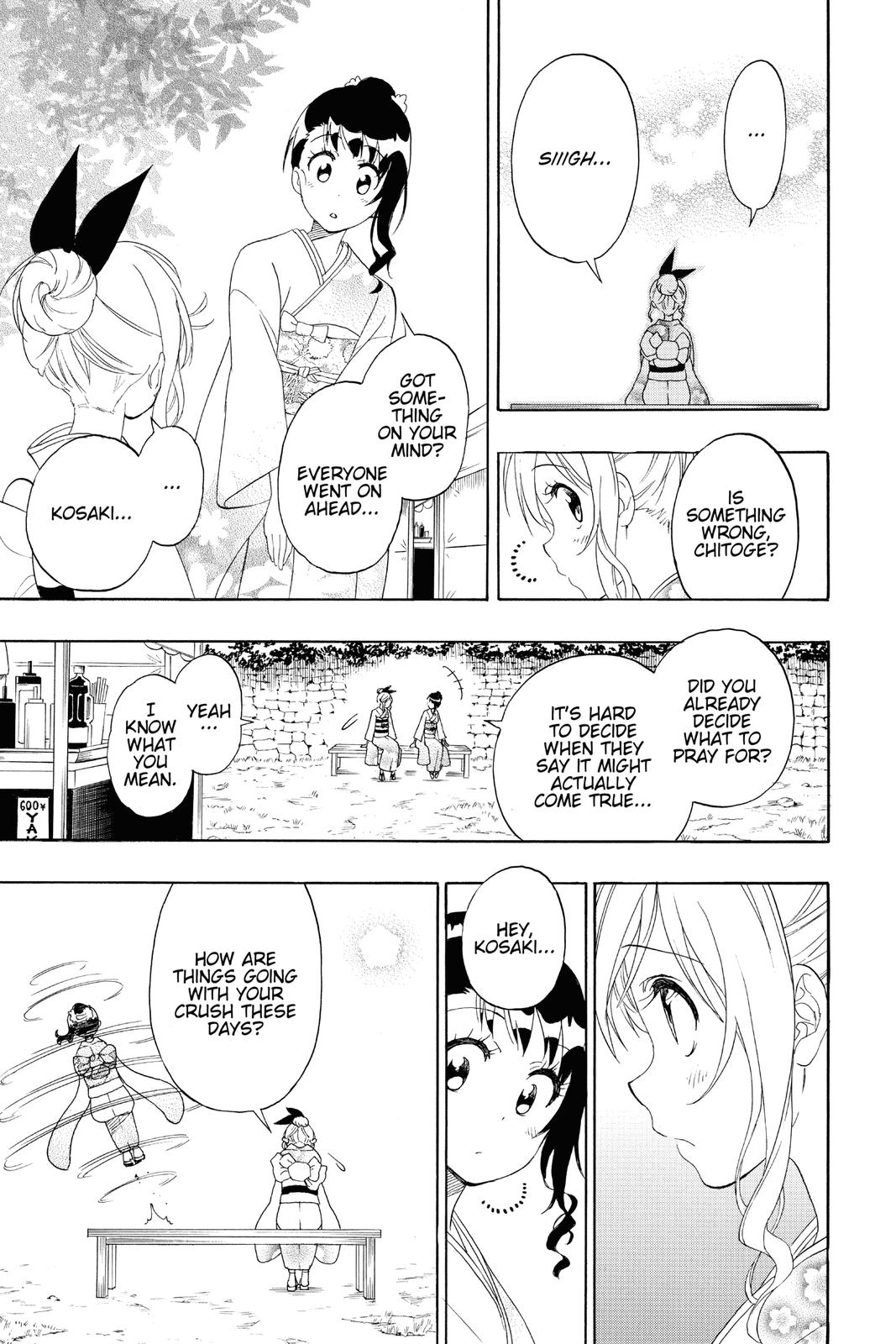 Nisekoi Chapter 172 Page 11