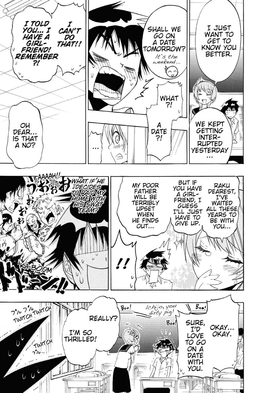 Nisekoi Chapter 34 Page 3