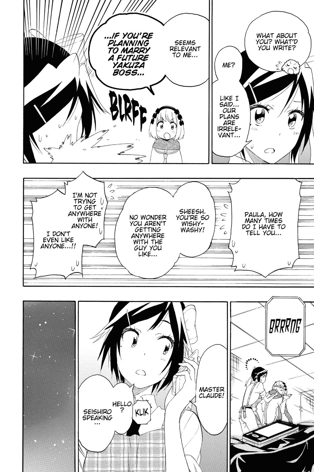 Nisekoi Chapter 204 Page 4