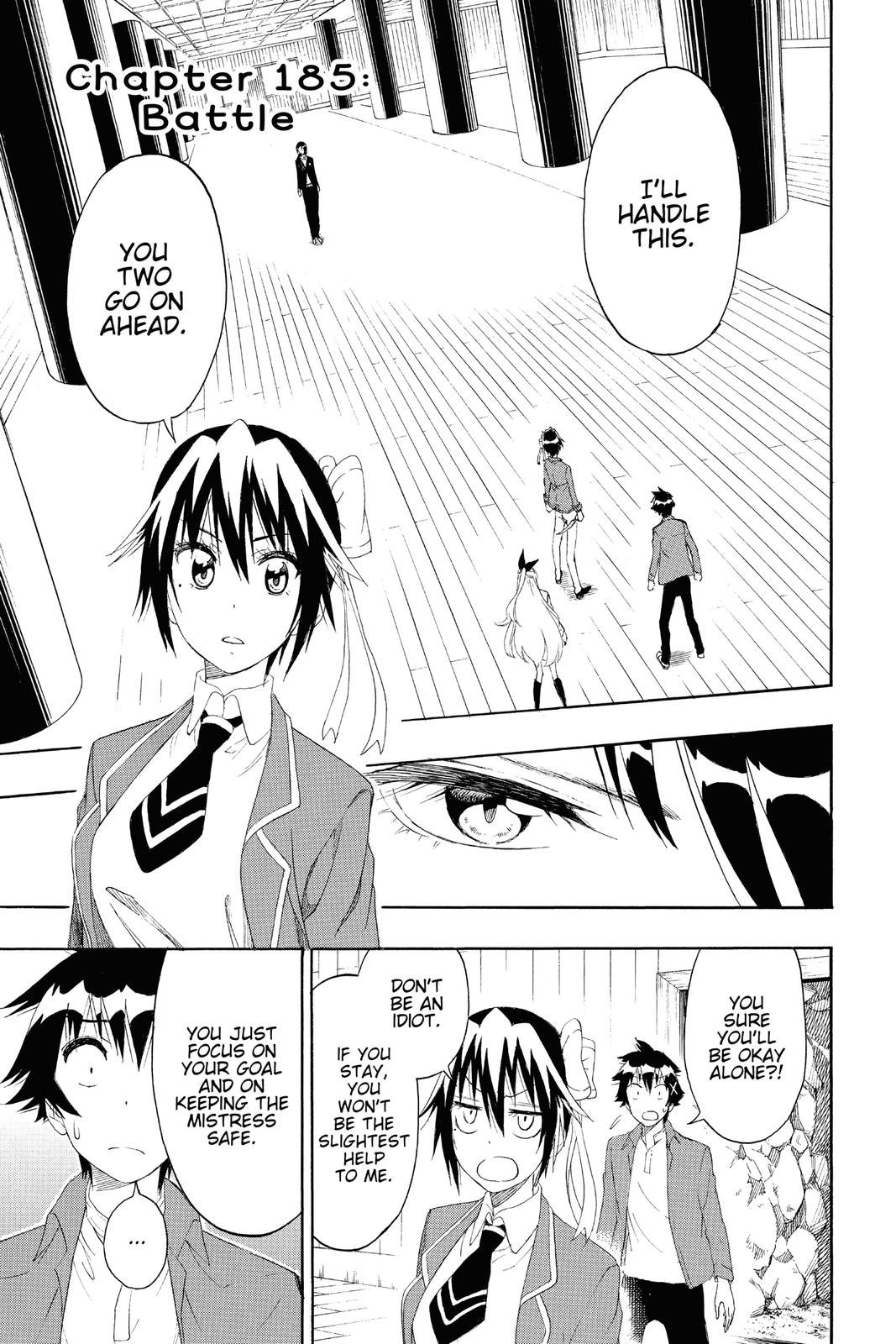 Nisekoi Chapter 185 Page 1