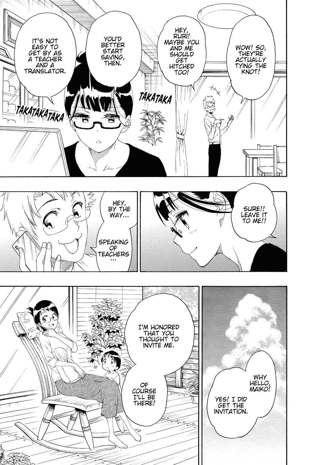 Nisekoi Chapter 229 Page 9