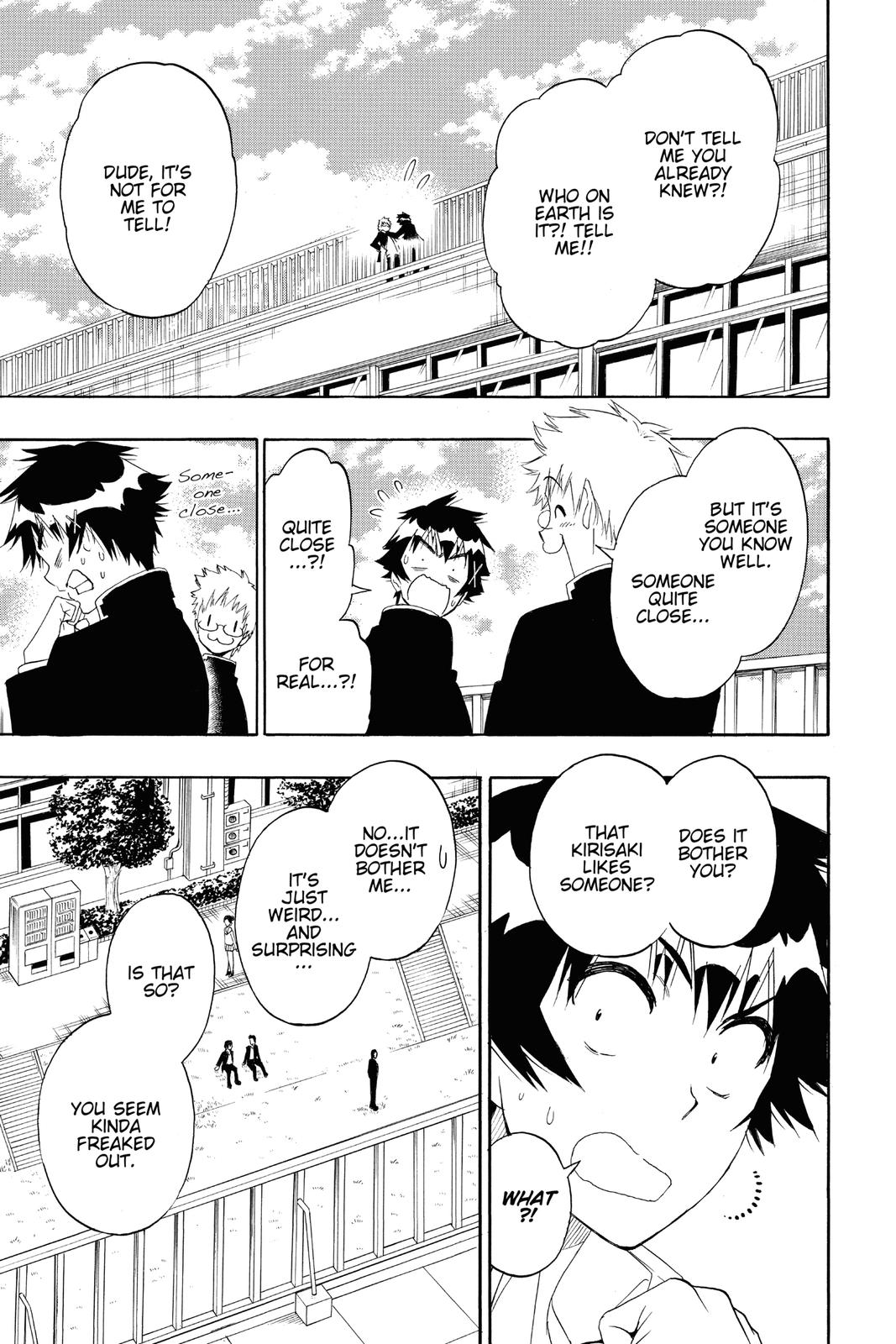 Nisekoi Chapter 175 Page 7