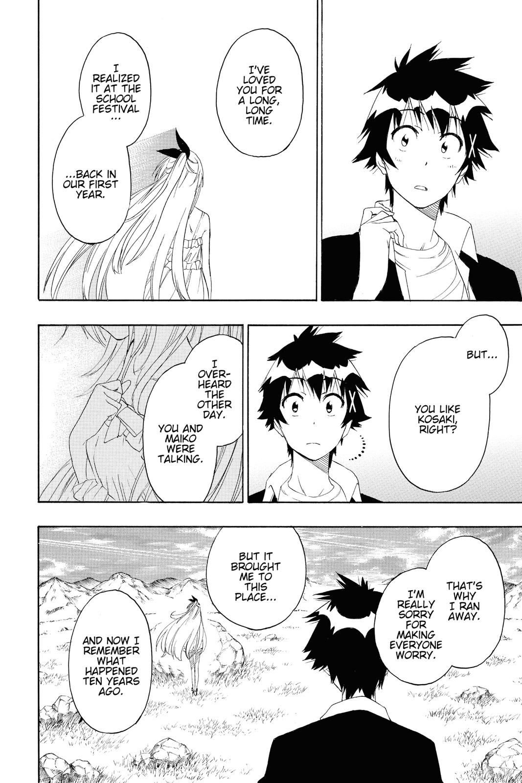 Nisekoi Chapter 227 Page 4