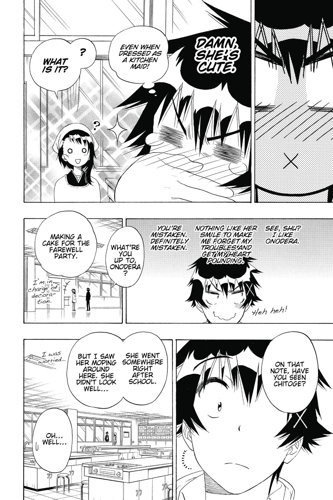 Nisekoi Chapter 159 Page 6