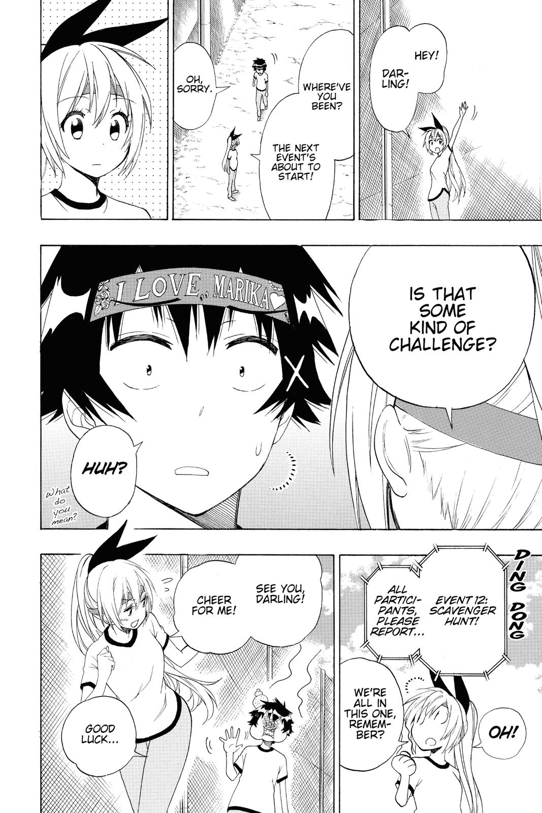 Nisekoi Chapter 145 Page 14