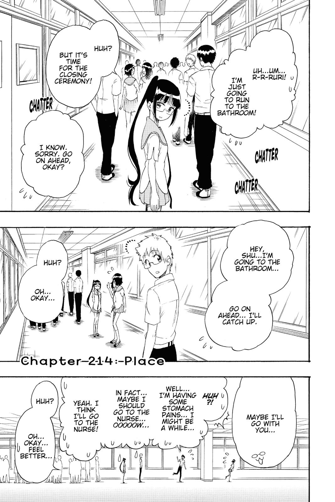 Nisekoi Chapter 214 Page 1