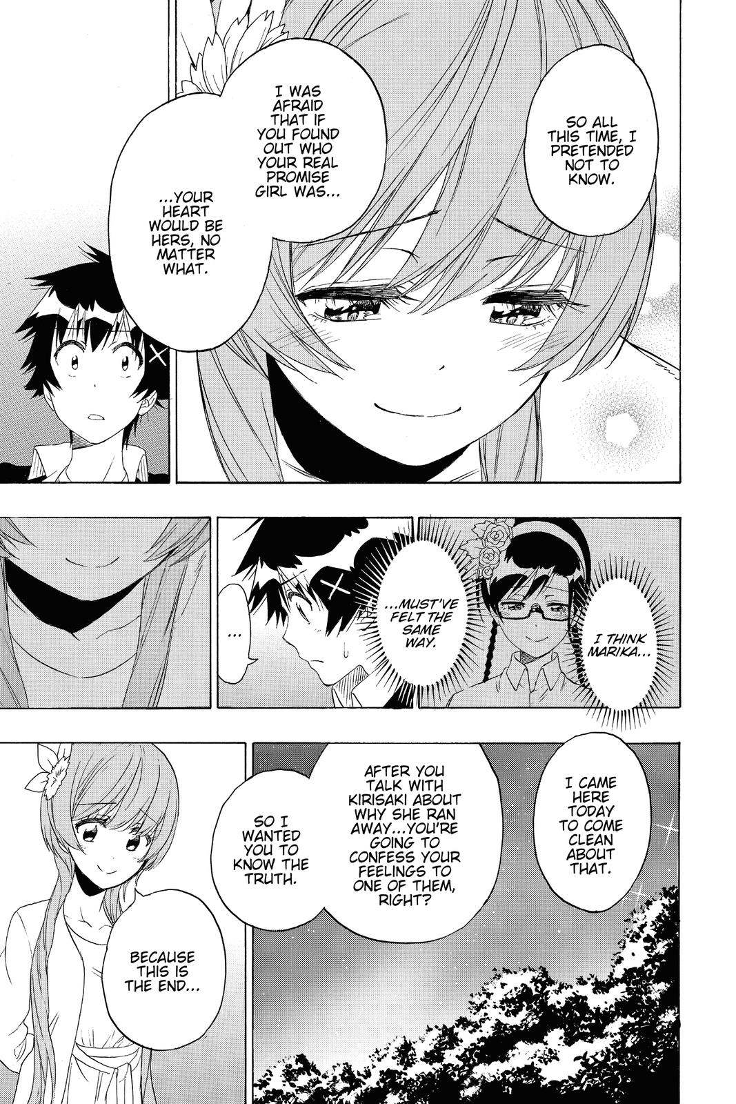 Nisekoi Chapter 219 Page 15