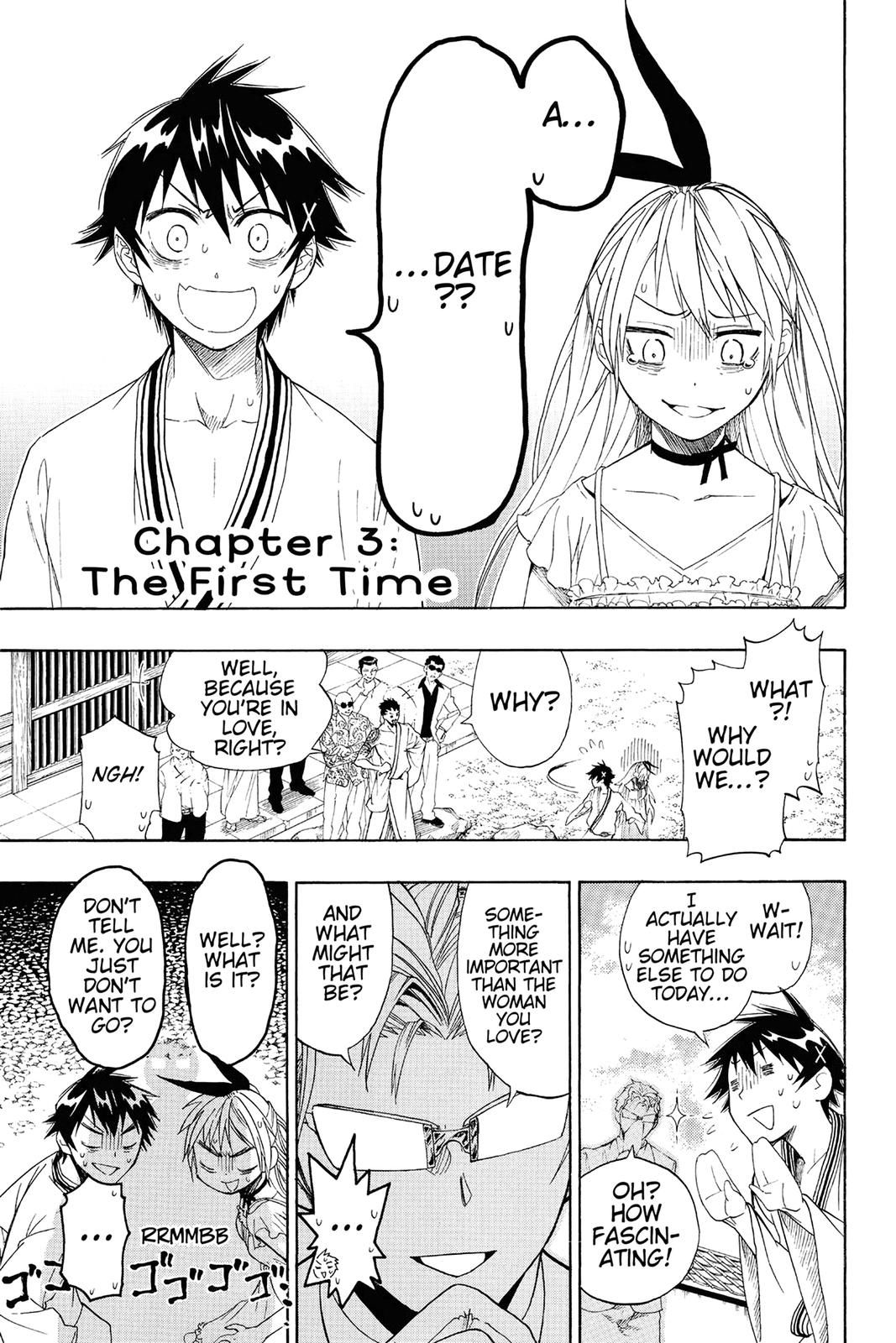 Nisekoi Chapter 3 Page 1