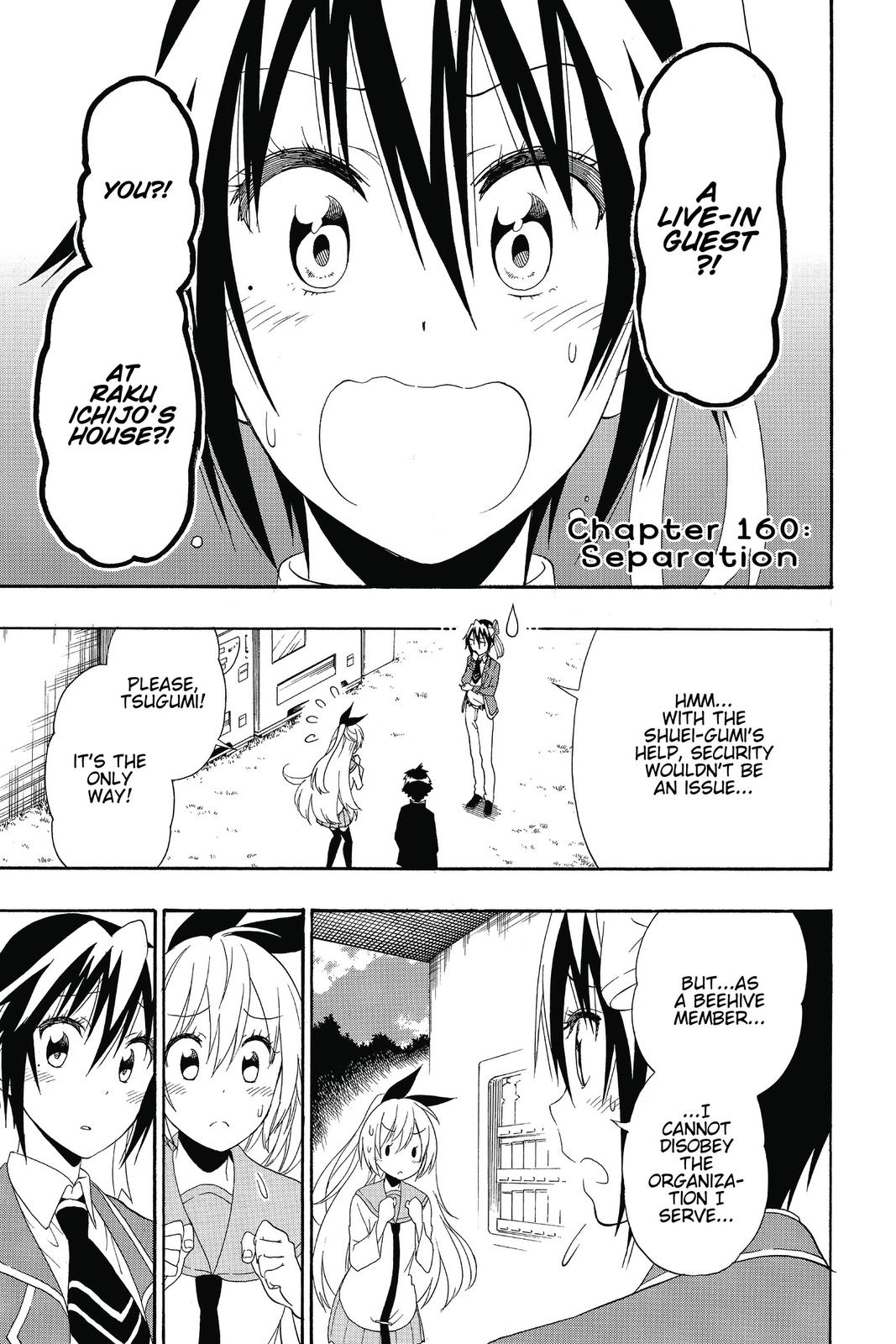 Nisekoi Chapter 160 Page 1