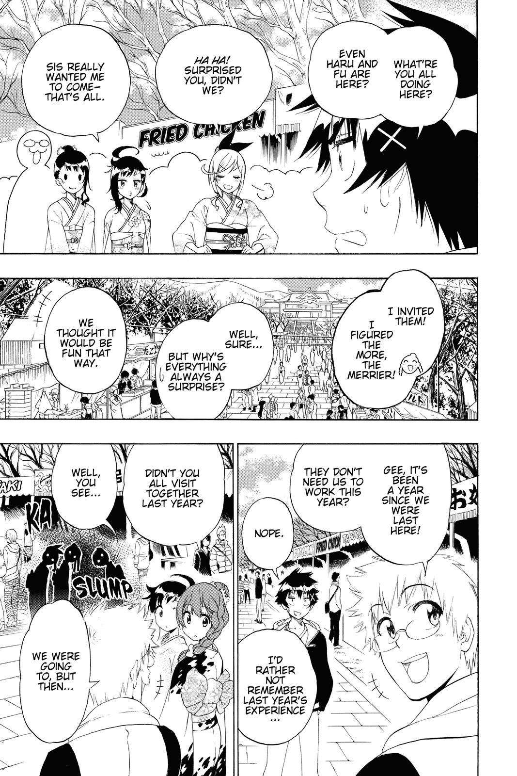 Nisekoi Chapter 172 Page 3