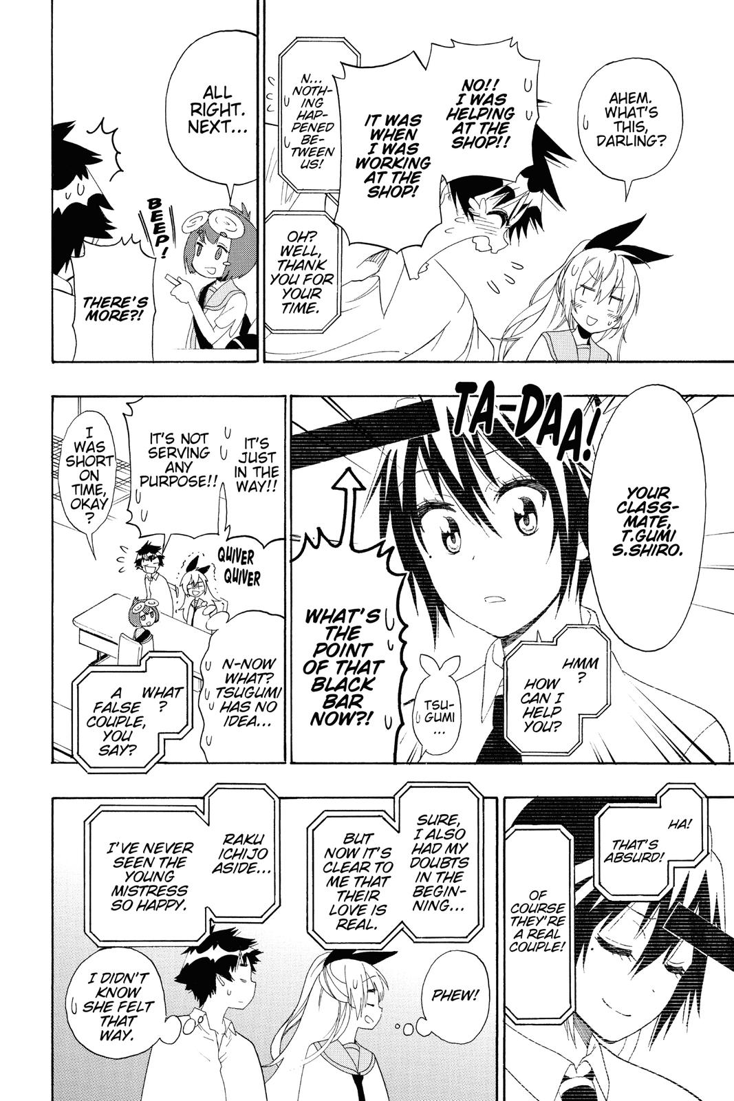 Nisekoi Chapter 130 Page 12
