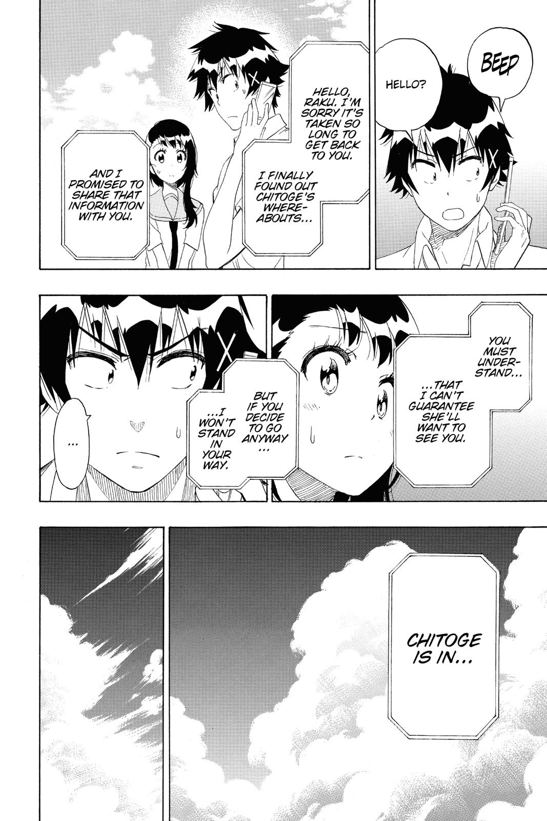 Nisekoi Chapter 214 Page 10