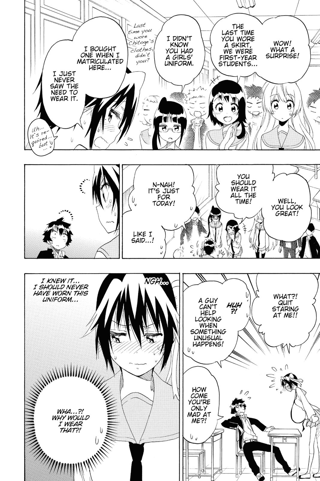Nisekoi Chapter 205 Page 4