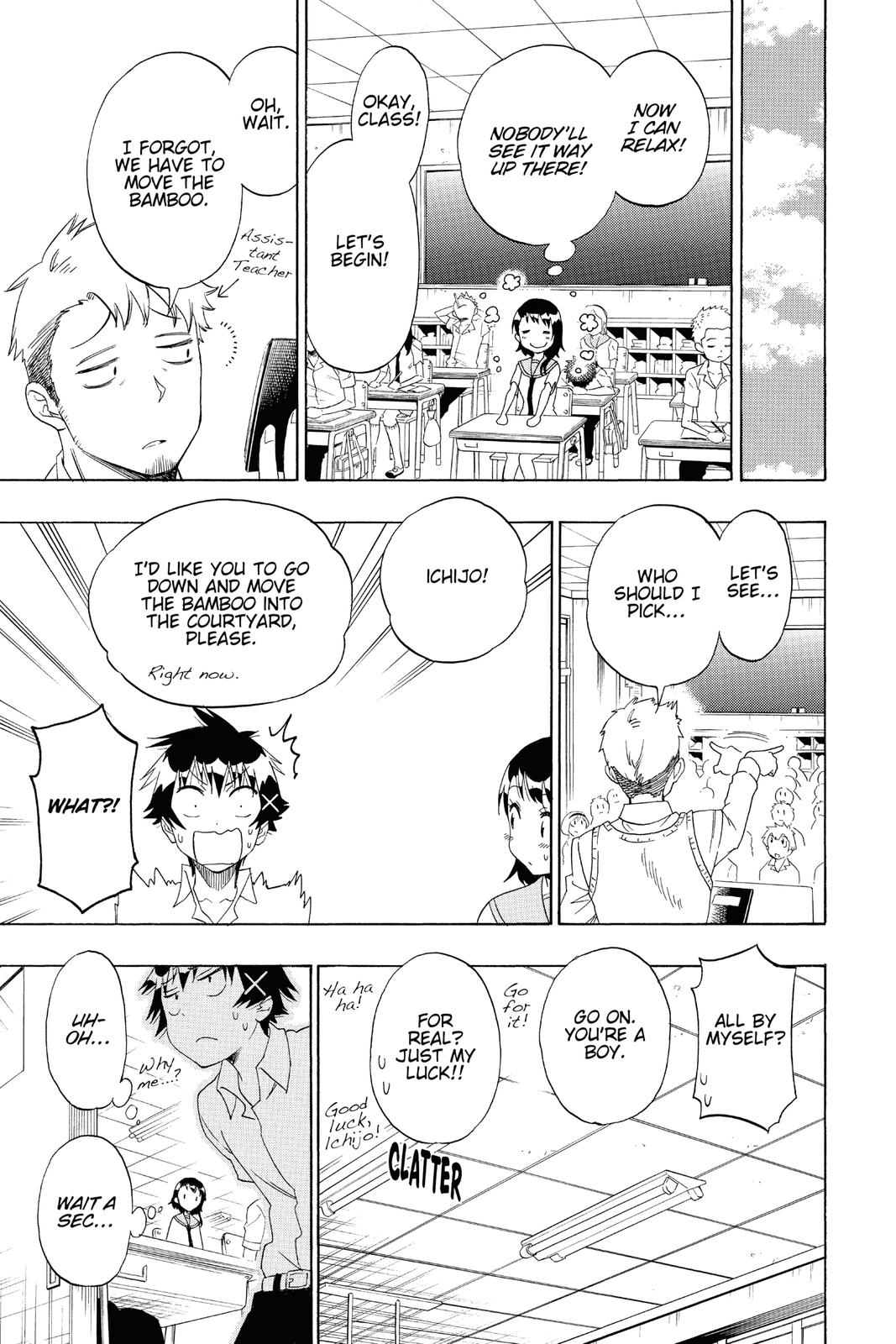 Nisekoi Chapter 105 Page 9