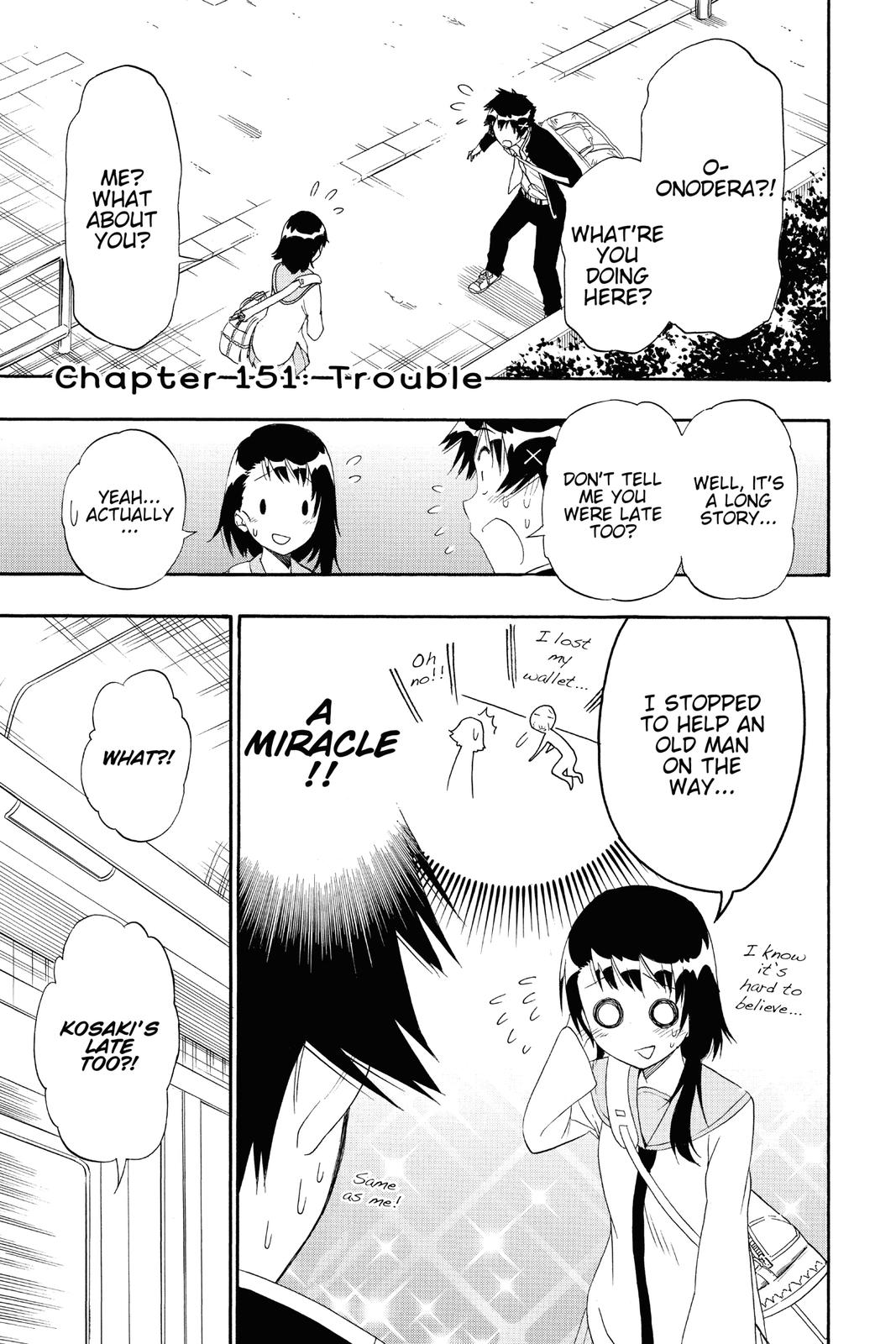 Nisekoi Chapter 151 Page 1