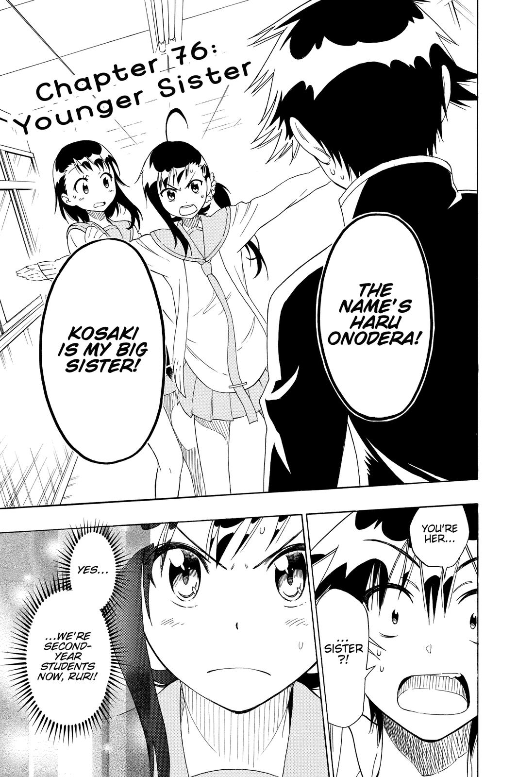 Nisekoi Chapter 76 Page 1