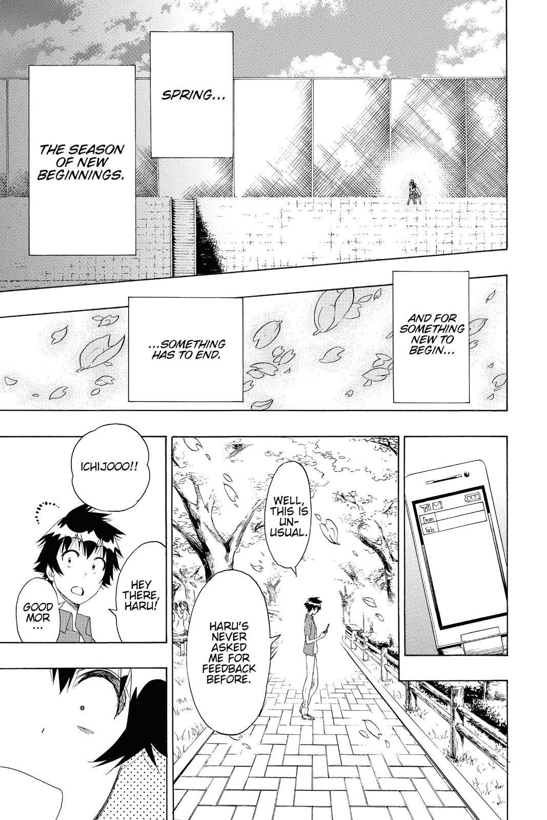 Nisekoi Chapter 203 Page 13