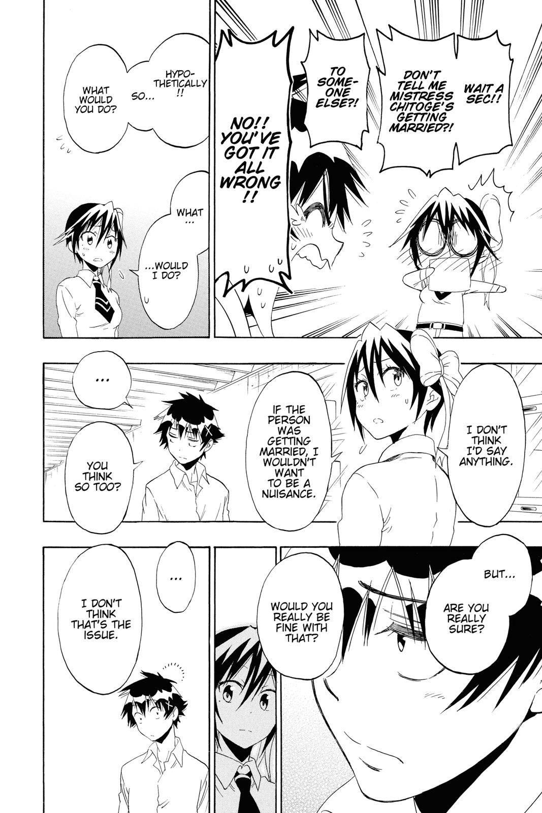 Nisekoi Chapter 84 Page 12