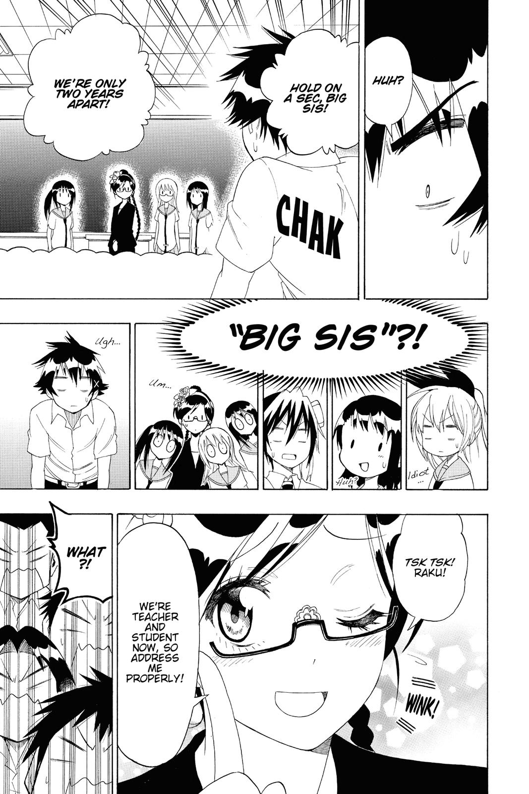 Nisekoi Chapter 119 Page 3