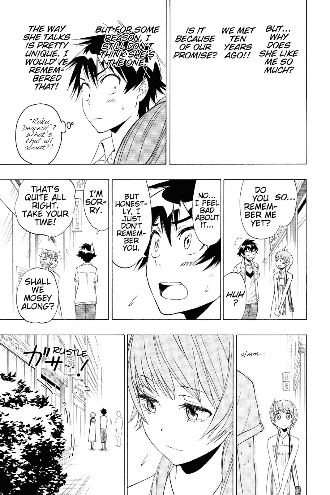 Nisekoi Chapter 34 Page 7