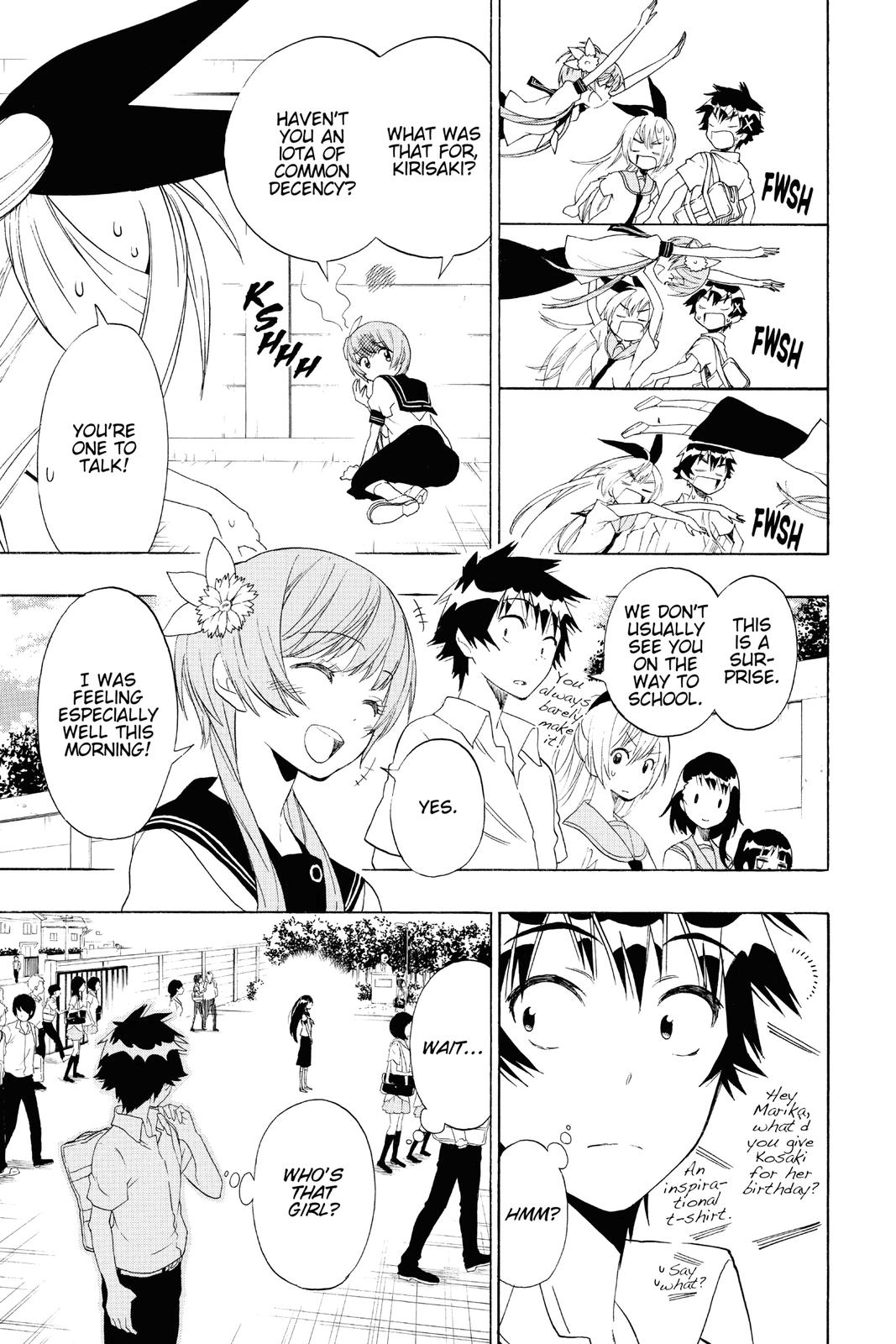 Nisekoi Chapter 95 Page 3